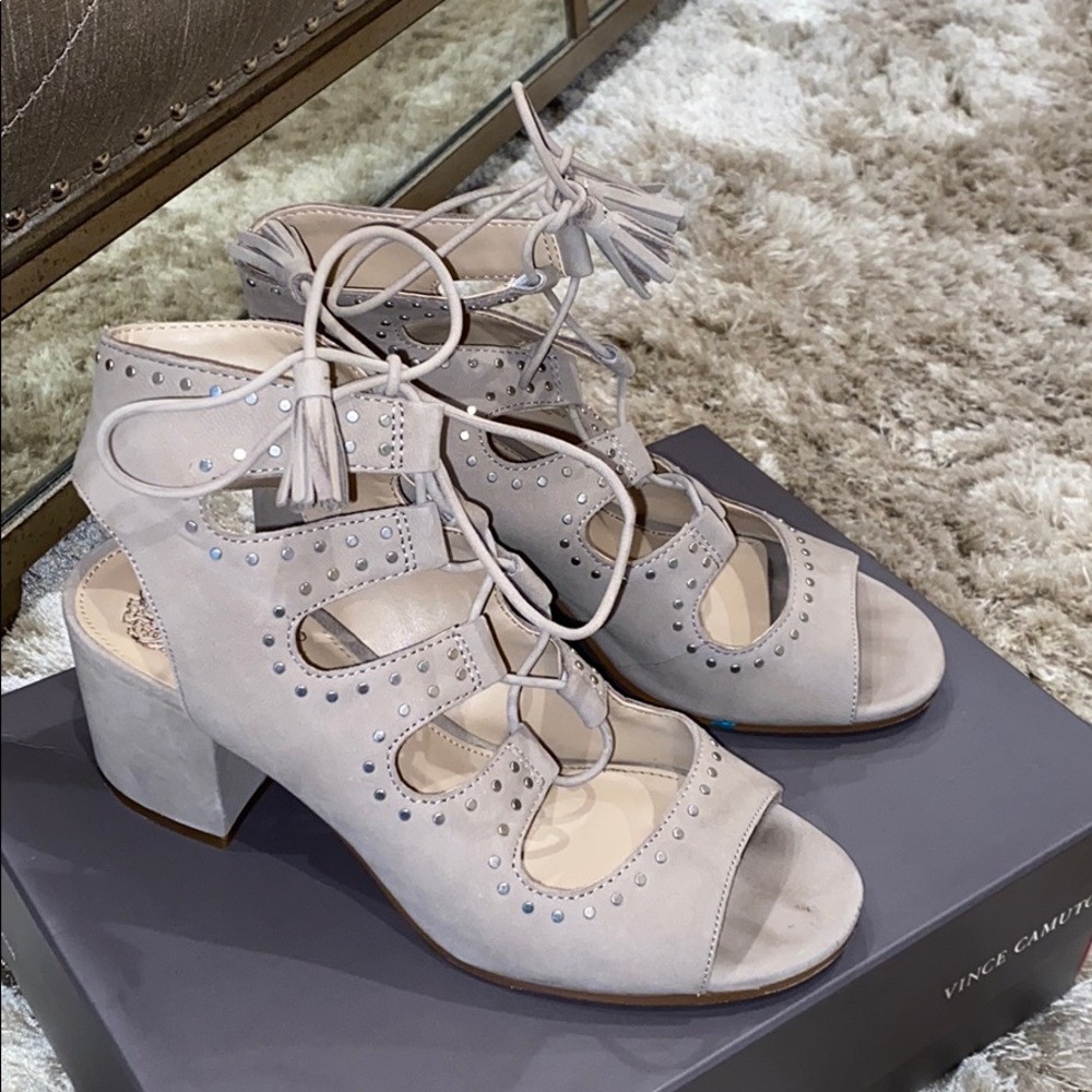 Vince Camuto block heel .